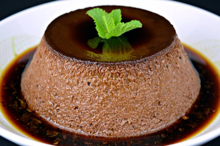 Flan de Chocolate