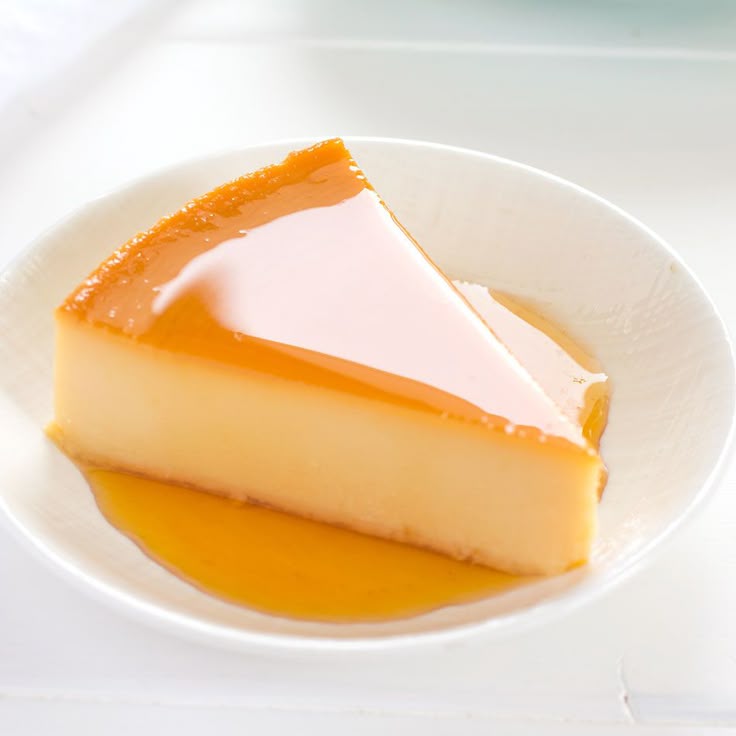 Flan de queso